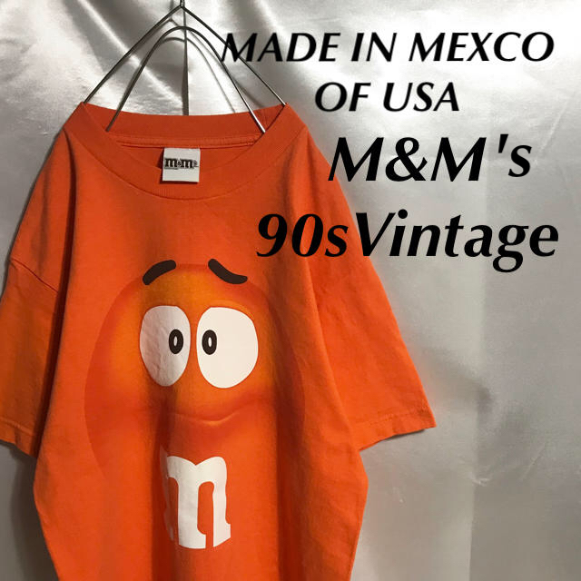 USA古着 90sヴィンテージ M&M's tシャツ MADE IN MEXCO | フリマアプリ ラクマ