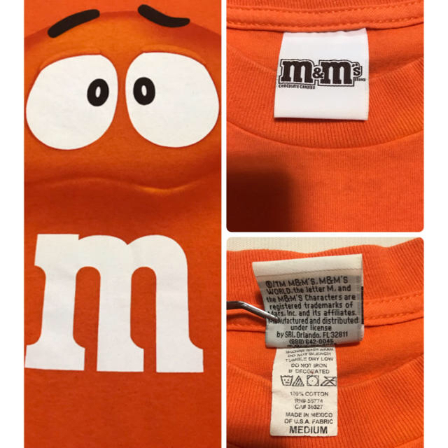 USA古着 90sヴィンテージ M&M's tシャツ MADE IN MEXCO