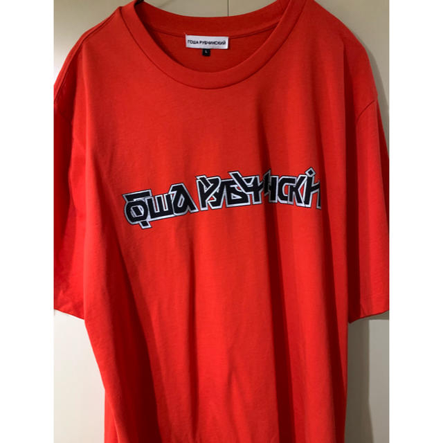 Tシャツ/カットソー(半袖/袖なし)gosha rubchinskiy 18ss ロゴシャツ