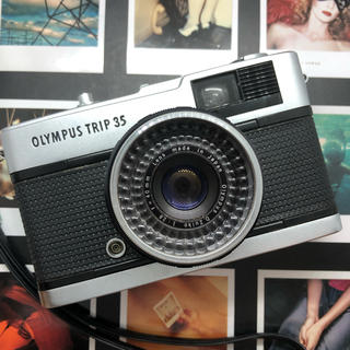 オリンパス(OLYMPUS)の【極美品】OLYMPUS trip35 フィルムカメラ 【完動品】(フィルムカメラ)