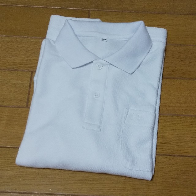 ベルメゾン(ベルメゾン)の通学用    ポロシャツ   長袖    150 キッズ/ベビー/マタニティのキッズ服男の子用(90cm~)(Tシャツ/カットソー)の商品写真