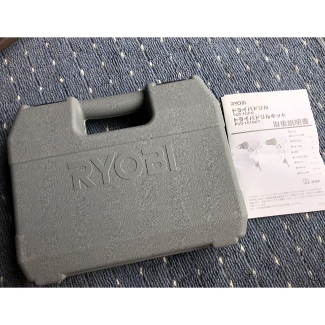 RYOBI(リョービ)のRYOBI リョービ 電動ドライバ中古 部品欠品あり 使用回数10回未満 スポーツ/アウトドアの自転車(工具/メンテナンス)の商品写真