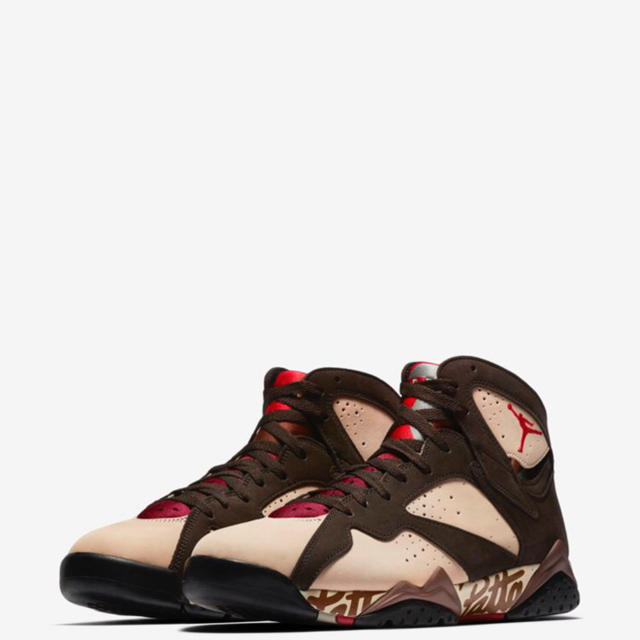 NIKE Air jordan7 patta brown