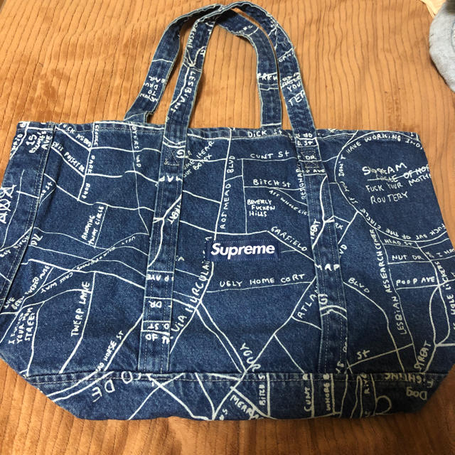 supreme tote bag