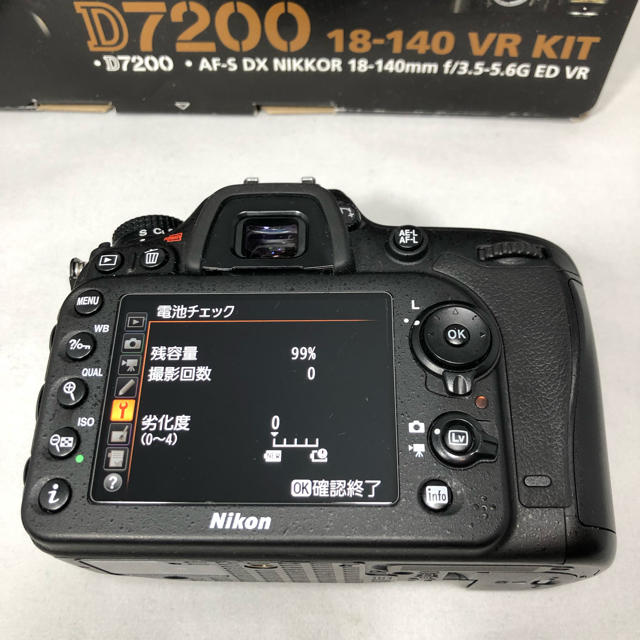 Nikon ニコン D7200 ボディ 美品