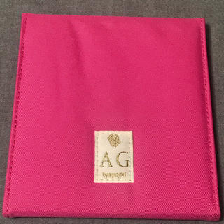 エージーバイアクアガール(AG by aquagirl)のAG バイ アクアガール ピンク 折りたたみミラー steady7月号付録(ミラー)