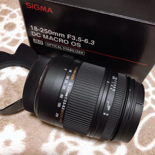 シグマ(SIGMA)のシグマ 18-250mm F3.5-6.3 DC MACRO OS HSM(レンズ(ズーム))