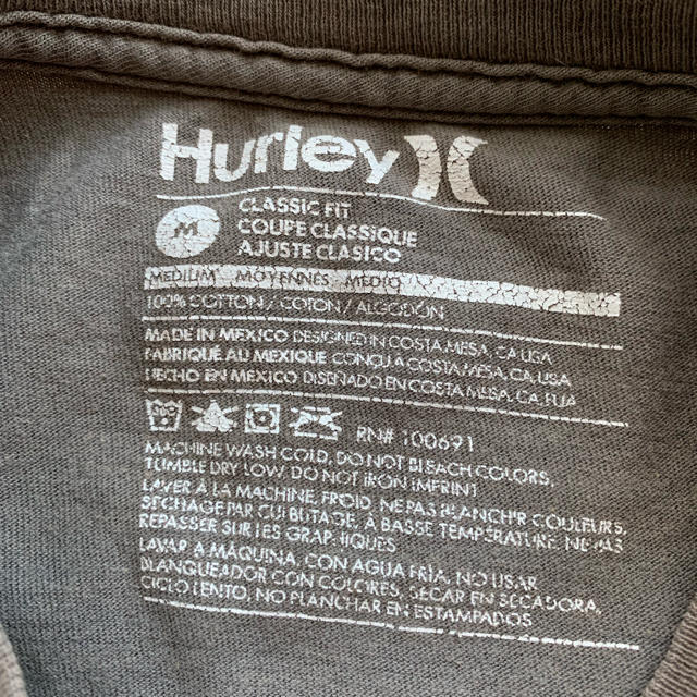 Hurley(ハーレー)のニコル様専用 Hurley ハーレー men’s Tシャツ M  メンズのトップス(Tシャツ/カットソー(半袖/袖なし))の商品写真