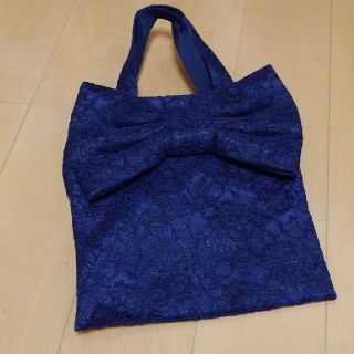 muguet ミュゲ  バッグ Graceネイビー(トートバッグ)