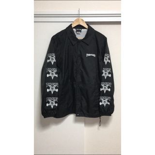 スラッシャー(THRASHER)のスラッシャー THRASHER コーチジャケット Mサイズ(ナイロンジャケット)