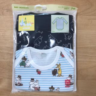 ユニクロ(UNIQLO)のUNIQLO BABY クルーネックボディ 70(肌着/下着)