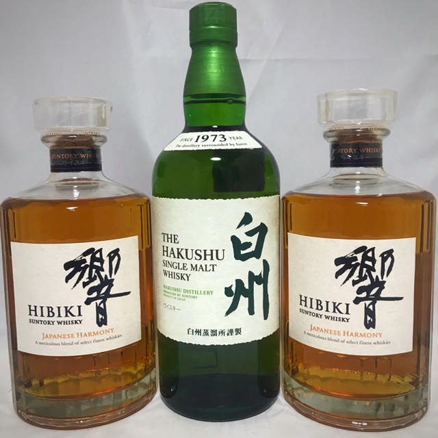 食品/飲料/酒❤️新品❤️響 白州 3本セット❤️サントリーウイスキー