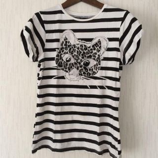 ザラ(ZARA)のZARA ボーダーTシャツ M(Tシャツ(半袖/袖なし))