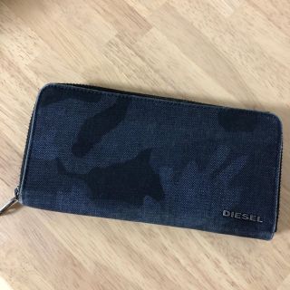 ディーゼル(DIESEL)のDIESEL デニム長財布 (長財布)