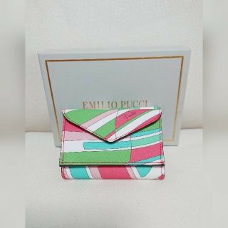 EMILIO PUCCI - エミリオプッチ 財布 ミニウォレット シェルプリントの