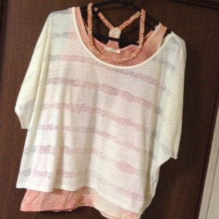 ビーエルユーイー(B.L.U.E.)のトップス♡キャミとset(Tシャツ(半袖/袖なし))