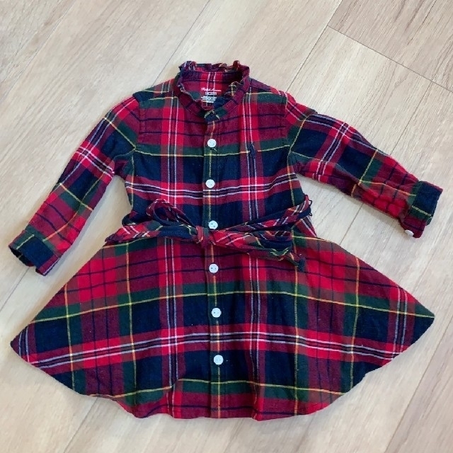 Ralph Lauren(ラルフローレン)のRALPH LAUREN　ラルフローレン　ワンピース キッズ/ベビー/マタニティのベビー服(~85cm)(ワンピース)の商品写真