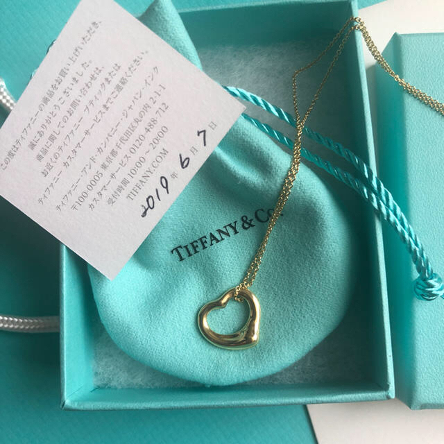 Tiffany & Co. - ティファニーオープンハート新品の通販 by ともみん's shop｜ティファニーならラクマ