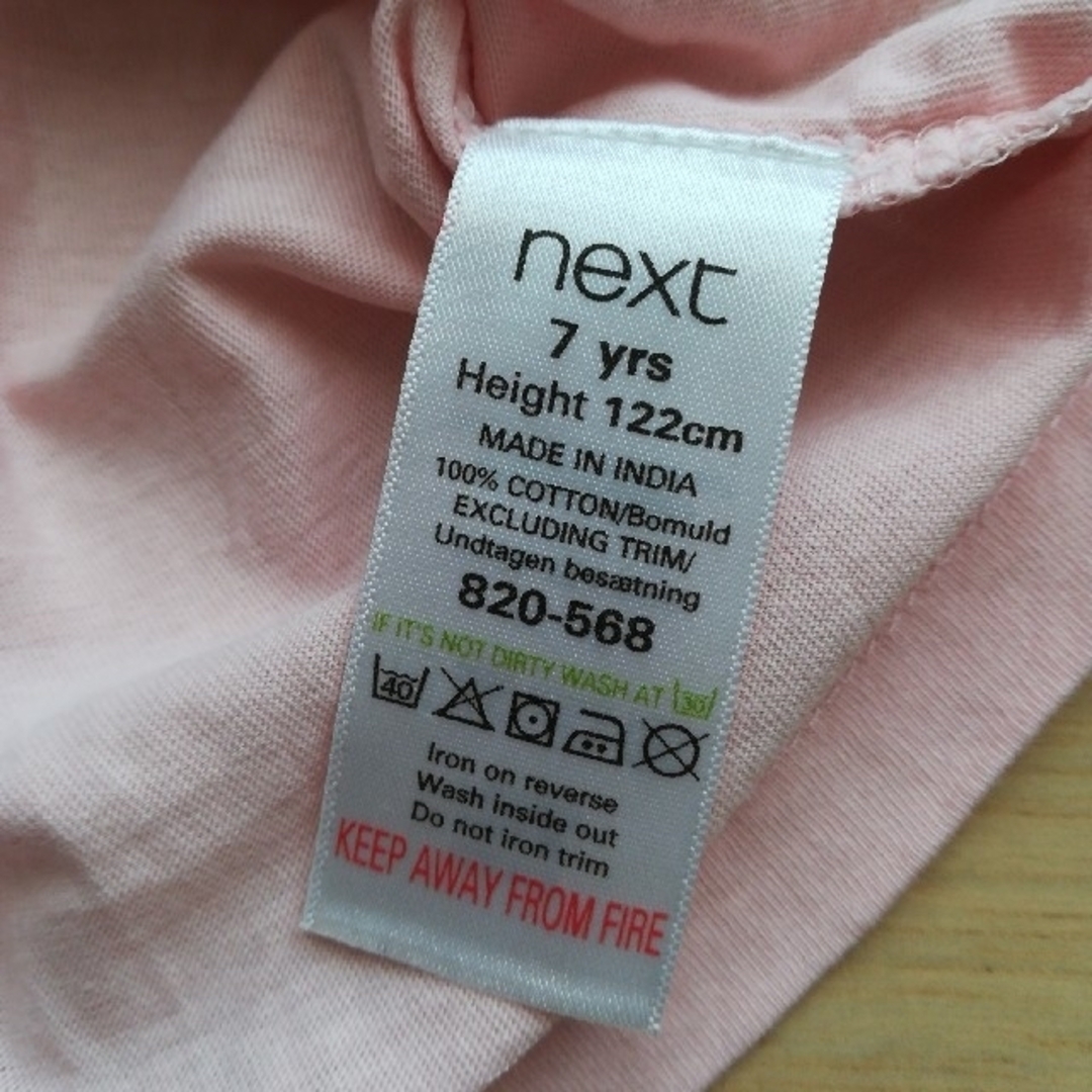 NEXT(ネクスト)の半袖 next キッズ/ベビー/マタニティのキッズ服女の子用(90cm~)(Tシャツ/カットソー)の商品写真