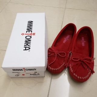 ミネトンカ(Minnetonka)のMINNETONKA　レディース(スリッポン/モカシン)