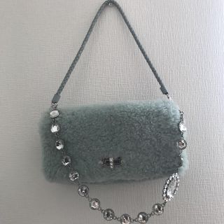 ミュウミュウ(miumiu)のmiumiu シープファーバッグ(ショルダーバッグ)