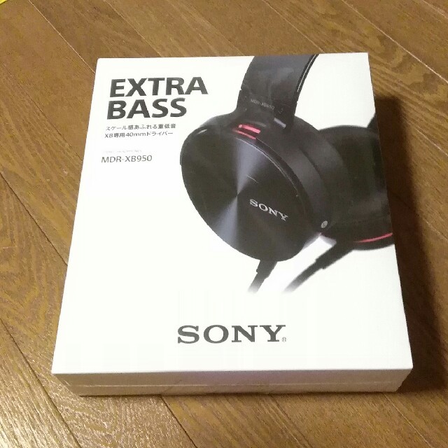 新品未開封 sony mdr-xb950/bc - ヘッドフォン/イヤフォン