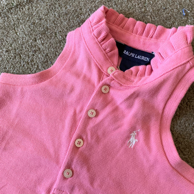 Ralph Lauren(ラルフローレン)のラルフローレン ピンク 90 95 新品未使用 キッズ/ベビー/マタニティのキッズ服女の子用(90cm~)(ワンピース)の商品写真