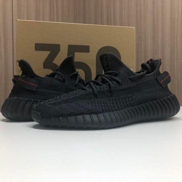 SALE/55%OFF】 adidas 24.0cm BLACK V2 350 BOOST YEEZY - スニーカー