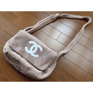 シャネル(CHANEL)の早い者勝ちノベルティ CHANEL シャネル パイル ベージュ ショルダーバッグ(ショルダーバッグ)