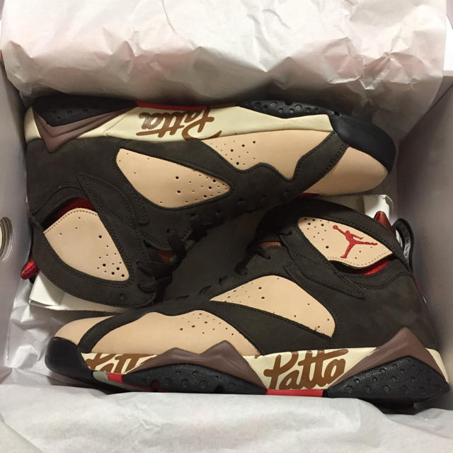 メンズnike patta jordan 7 28.5cm