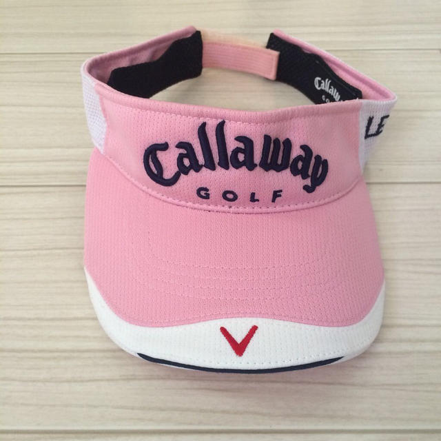 callaway★サンバイザー新品 レディースの帽子(その他)の商品写真