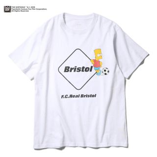 エフシーアールビー(F.C.R.B.)のTHE SIMPSONS EMBLEM TEE Sサイズ(Tシャツ/カットソー(半袖/袖なし))