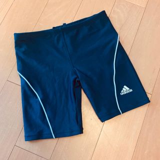 アディダス(adidas)のスクール水着 アディダス adidas 150 美品 男の子 紺(水着)