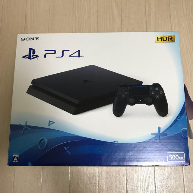 PlayStation4(プレイステーション4)のPlayStation®4 500GB CUH-2100AB01  エンタメ/ホビーのゲームソフト/ゲーム機本体(家庭用ゲーム機本体)の商品写真