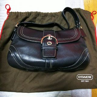 コーチ(COACH)のCOACH ハンドバッグ（ブラック）(ハンドバッグ)