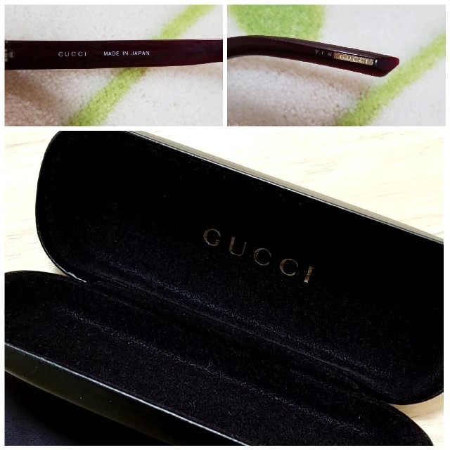 Gucci(グッチ)のGUCCIメガネ　ケース有り レディースのファッション小物(サングラス/メガネ)の商品写真