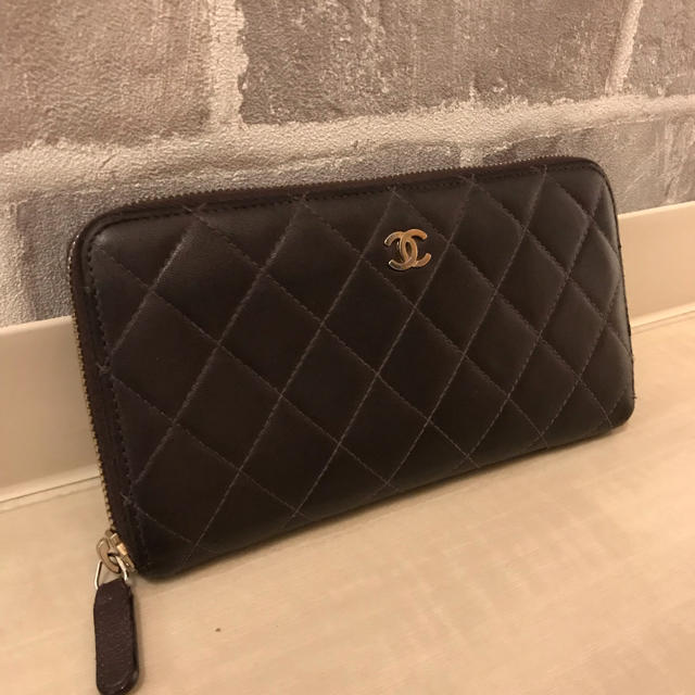 CHANEL♡マトラッセ♡長財布♡ラウンドファスナー