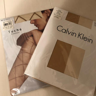 カルバンクライン(Calvin Klein)のストッキング  2枚セット(タイツ/ストッキング)