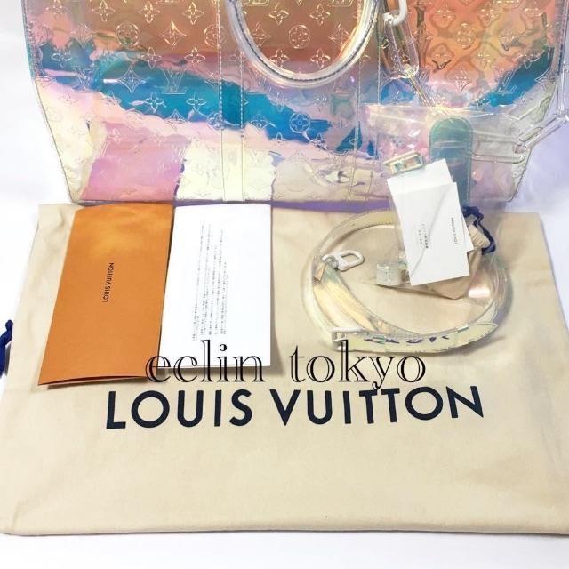 LOUIS VUITTON(ルイヴィトン)のルイヴィトン 19SS キーポル50 バッグ ヴァージル アブロー プリズム  メンズのバッグ(ボストンバッグ)の商品写真