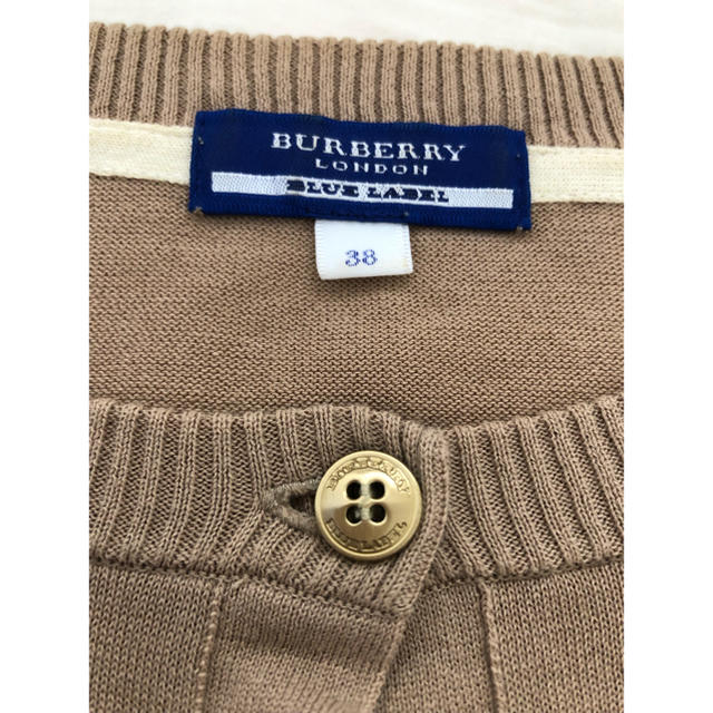 BURBERRY BLUE LABEL(バーバリーブルーレーベル)の Burberry BLUE LABEL カーディガン レディースのトップス(カーディガン)の商品写真