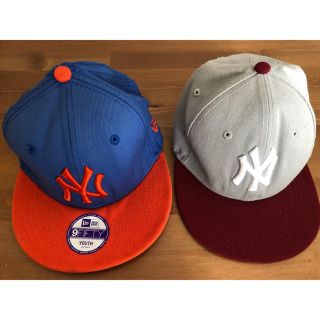 ニューエラー(NEW ERA)のNEW ERA キッズキャップ 2点セット(帽子)