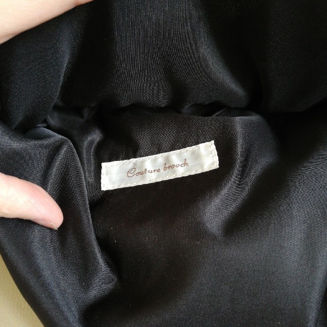 Couture Brooch(クチュールブローチ)のクチュールブローチ　カゴバッグ　リボン レディースのバッグ(かごバッグ/ストローバッグ)の商品写真