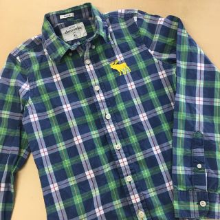 アバクロンビーアンドフィッチ(Abercrombie&Fitch)のアバクロ  シャツXL(160)(Tシャツ/カットソー)