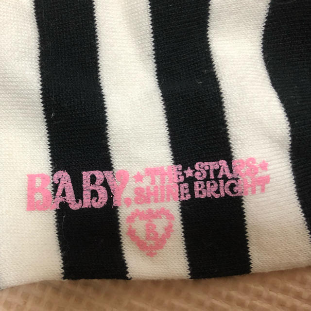 BABY,THE STARS SHINE BRIGHT(ベイビーザスターズシャインブライト)のロリィタ BABY ボーダー 靴下 レディースのレッグウェア(ソックス)の商品写真