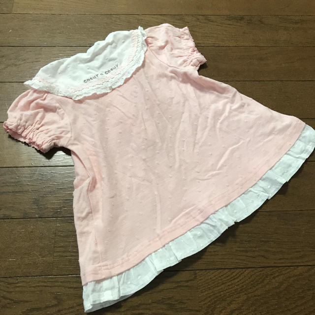 coeur a coeur(クーラクール)のクーラクール   トップス キッズ/ベビー/マタニティのキッズ服女の子用(90cm~)(Tシャツ/カットソー)の商品写真