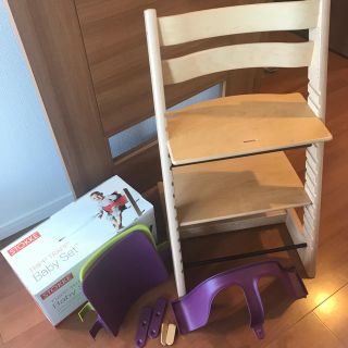 ストッケ(Stokke)のバナナばな様専用♡STOKKE♡ベビーチェアset(その他)