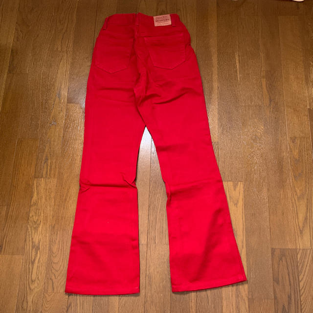 BRAPPERS(ブラッパーズ)のBIG JOHN BRAPPERS 赤パンツ27インチ1度着用です レディースのパンツ(カジュアルパンツ)の商品写真