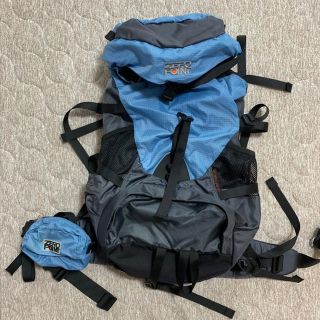 モンベル(mont bell)のmountbel ZERO POINT 登山用リュック(登山用品)