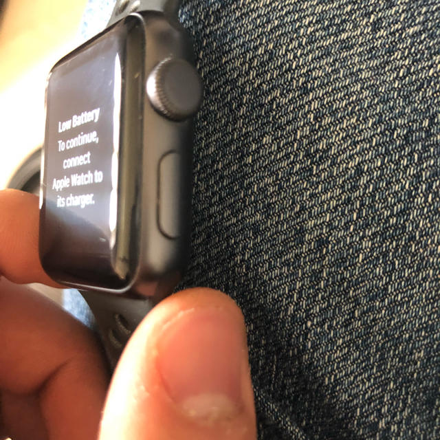 Apple(アップル)のApple Watch Series 3 メンズの時計(腕時計(デジタル))の商品写真