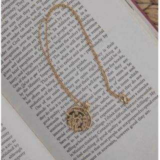 アリシアスタン(ALEXIA STAM)のcoin necklace(24kgf)(ネックレス)